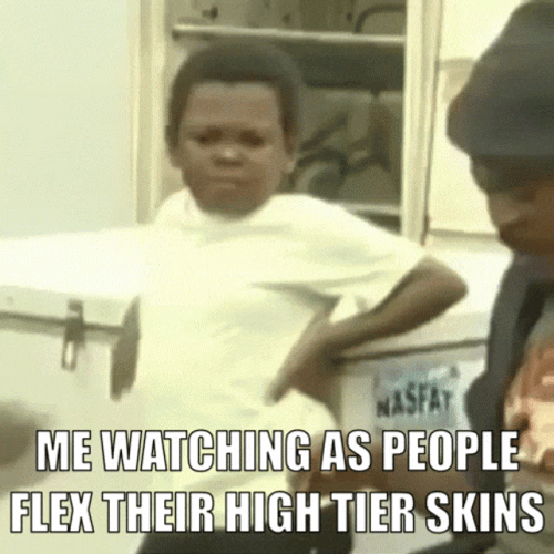 Kid Watching People Flex GIF