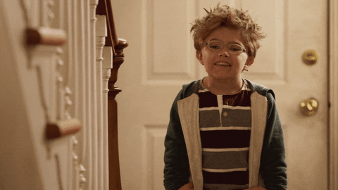 Kid With Glasses Saluting Aye Aye GIF