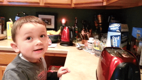 Kiddo Got Scared Meme GIF