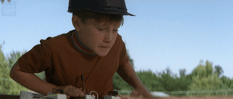 Kids At The Lawn Scream GIF