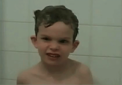 Kids Blows Soap Bubble Boy GIF