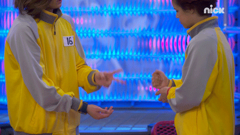 Kids Playing Rock Paper Scissors GIF