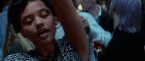 Kiersey Clemons Sensual Dance Partying GIF