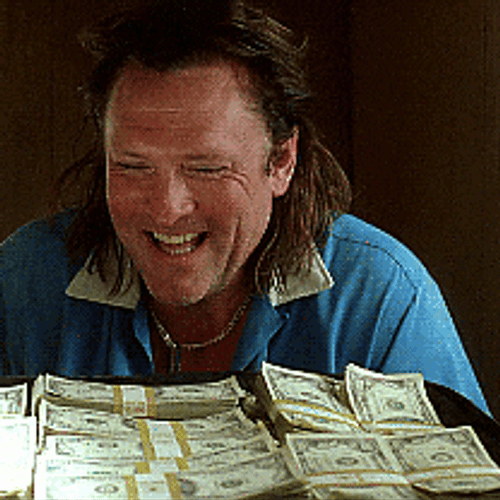 Kill Bill Budd Owns Money GIF