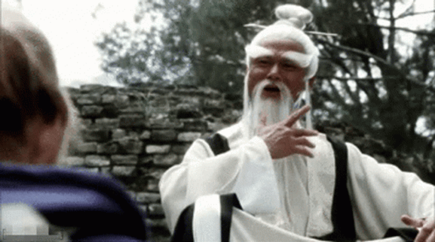 Kill Bill Pai Mei Meditating GIF