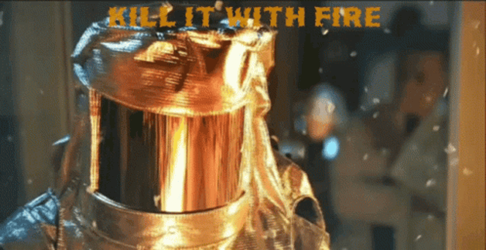 Kill It With Fire GIF