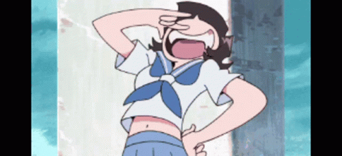 Kill La Kill Mako Big Laugh GIF