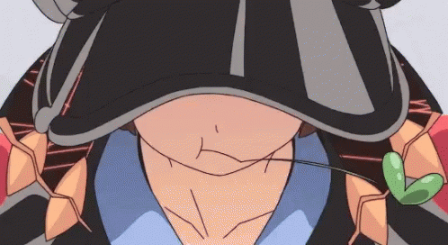 Kill La Kill Mako Being Cute GIF