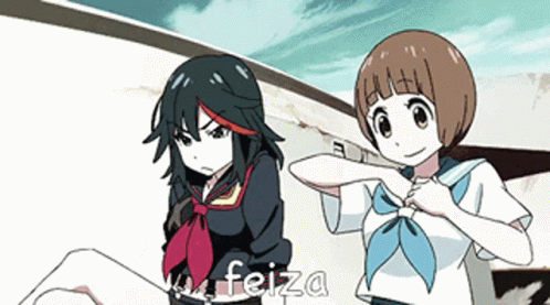 Kill La Kill Lunch Hidden In Chest GIF