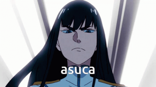 Kill La Kill Kiryuin Fierce Look GIF