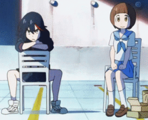Kill La Kill Mako Feel Asleep GIF