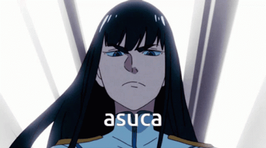 Kill La Kill Kiryuin Fierce Look GIF