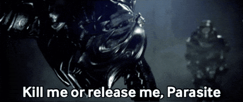 Kill Me Or Release Me Parasite Black And White GIF