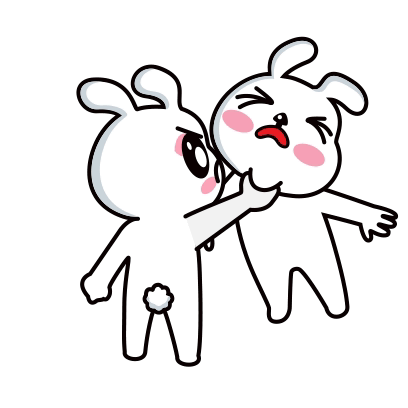 Kill Rabbit Choking Another Bunny GIF