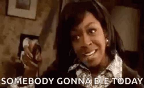 Kill Rochelle Everybody Hates Chris Holding Knife GIF