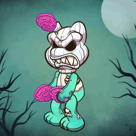 Killabear Juggling Pink Balls GIF