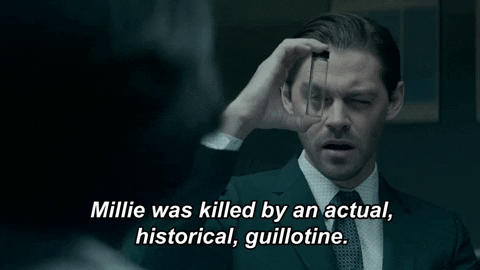 Killed By A Historical Guillotine GIF