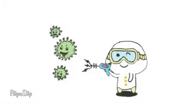 Killing Germs Bacteria GIF