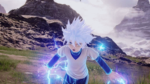 Killua Jump Force Godspeed GIF