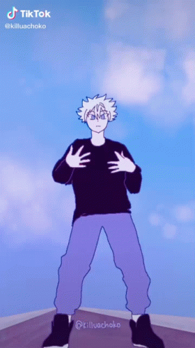 Killua Pfp Tiktong Dancing GIF