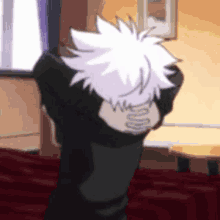 Killua Zoldyck Looking Like A Cat GIF