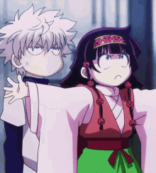 Killua Zoldyck Nervous And Speechless GIF