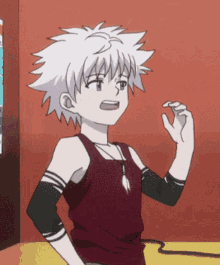 Killua Zoldyck Thinking Of An Idea GIF