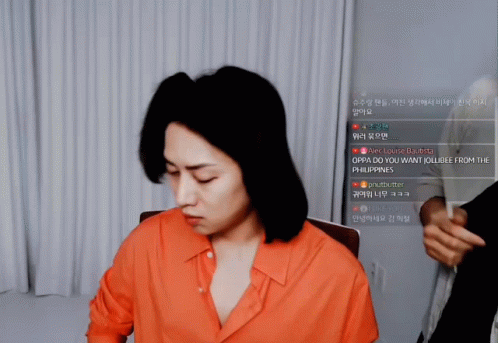 Kim Heechul Super Junior With Dog Pull Hair GIF
