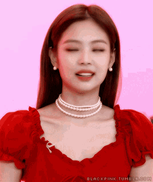 Kim Jennie Jennie Red Gif GIF