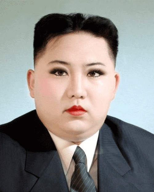 Kim Jong Un Beautification GIF