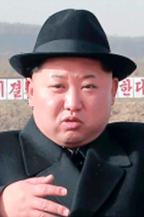 Kim Jong Un Photoshop GIF