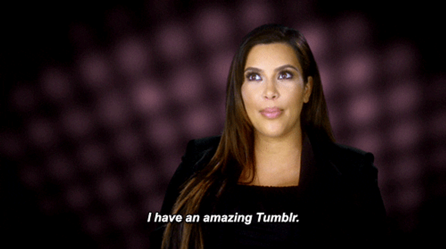 Kim Kardashian Amazing Tumblr GIF