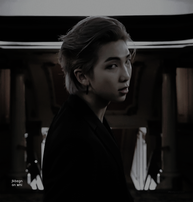Kim Nam-joon Walking Away GIF