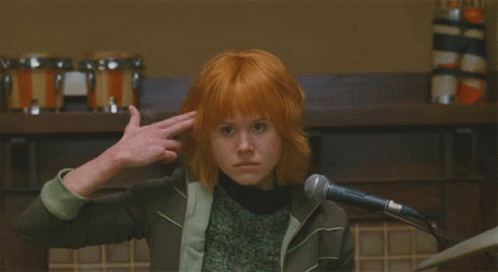 Kim Pine Finger Gun Blam Kill Me Now GIF