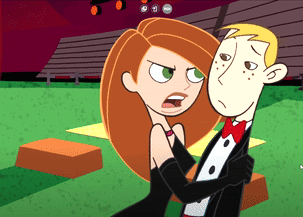 Kim Possible Ron Stoppable Arguing GIF