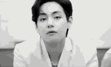 Kim Taehyung Get Paper Clip Tongue GIF