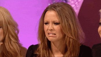 Kimberley Walsh Disllike Reaction GIF
