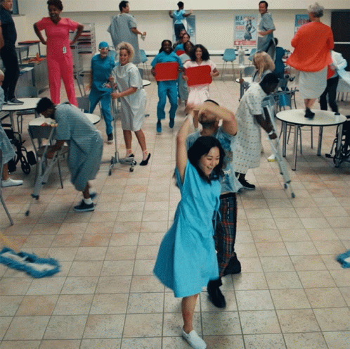 Kimiko Group Dancing GIF