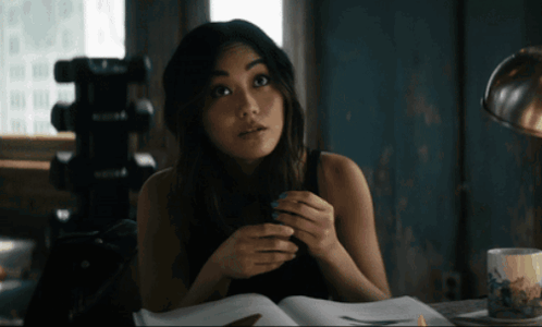 Kimiko Long Stare GIF