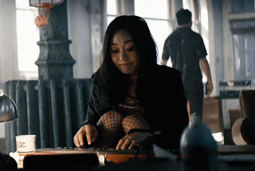 Kimiko Playing Music Instrument GIF