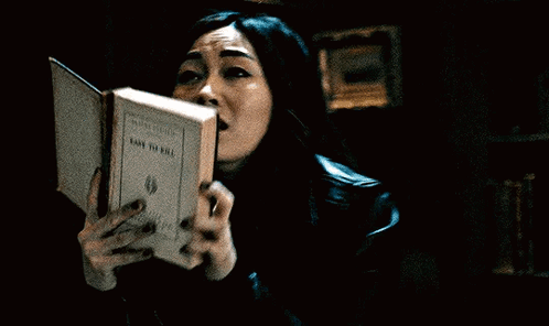 Kimiko Possessed By The Book GIF