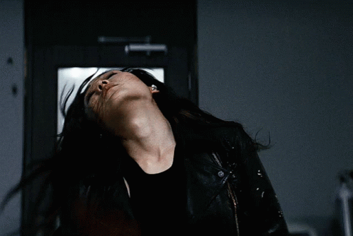 Kimiko Scary Face GIF