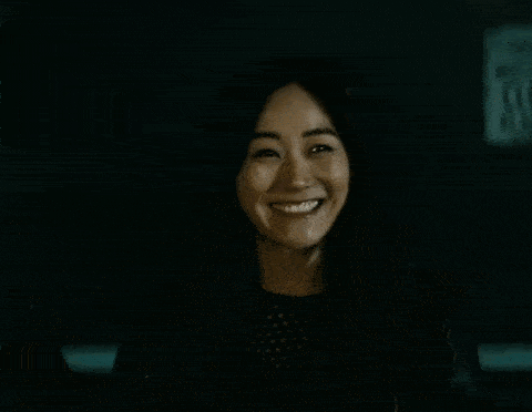 Kimiko Smiling And Waving GIF