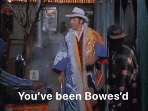 Kimono Cowboy Hat Saying You've Been Bowes D GIF