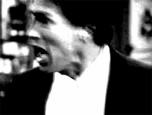 Kindergarten Cop Detective John Kimble Black And White GIF
