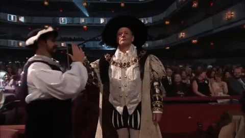 King Bill Murray GIF