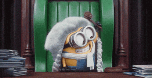 King Bob Frantic Judge Hitting Gavel GIF