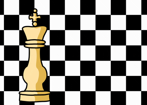 King Chess Falling Down GIF