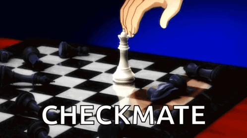 King Chess Piece Resign Checkmate GIF