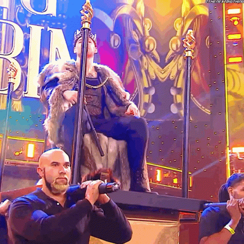 King Corbin Entrance GIF
